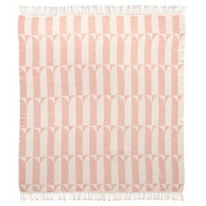 Novogratz throw blanket - Waverly Pink Tile